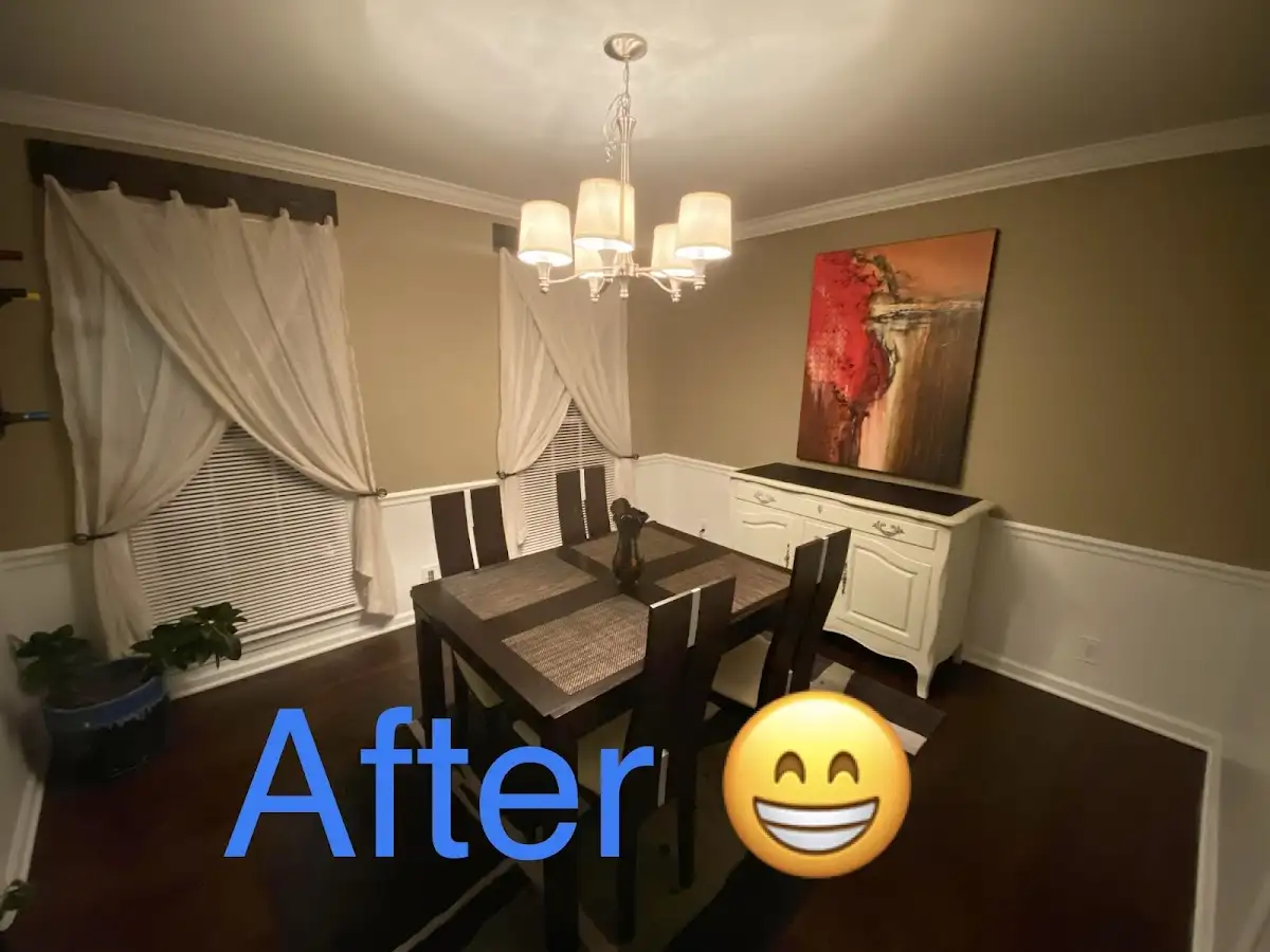 Professional dining room restoration after water damage in Taylors